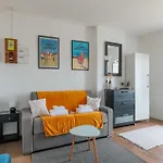 Cosy Studio 2P Montmartre - View Of Sacre Coeur