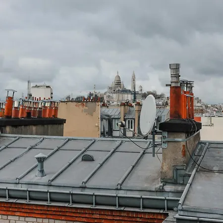 Cosy 2p Montmartre - View Of Sacre Coeur * Parigi